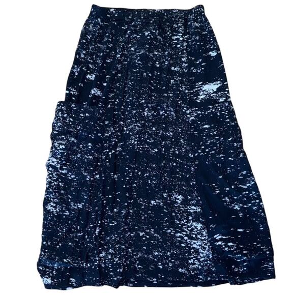 Blanque Spatter‎ Print Lagenlook Skirt Size 0 - Picture 1 of 3